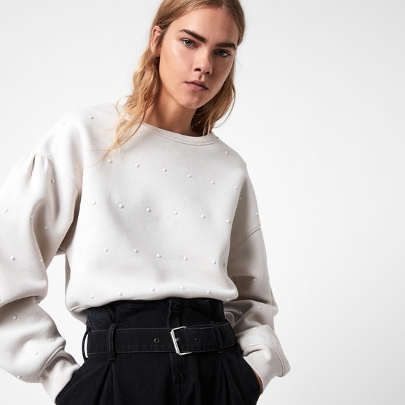 All Saints Sweaters - NWOT All saints pearl sweatshirT